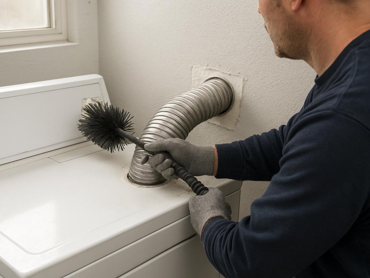 Leon Dryer Vent Services work in Kuna